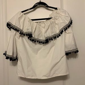 off the shoulder top